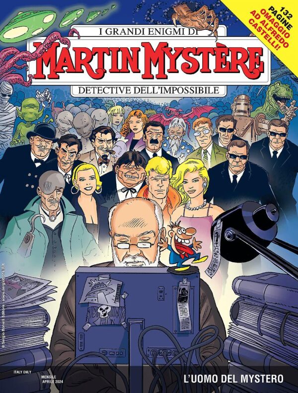 Martin Mystere 410 - L'Uomo del Mystero - Sergio Bonelli Editore - Italiano