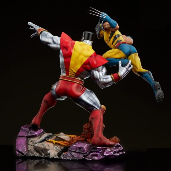 Marvel Premium Format - Fastball Special - Colossus and Wolverine - Statue 61 cm - Sideshow Collectibles