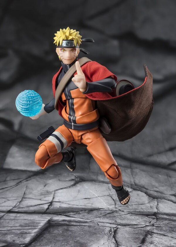 Naruto Shippuden S.H. Figuarts Action Figure Naruto Uzumaki (Sage Mode) - Savior of Konoha