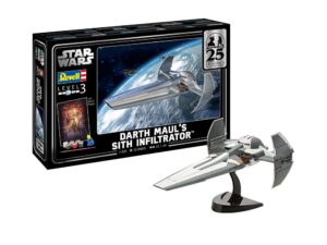 Star Wars Episode I Model Kit Gift Set 1/120 Darth Maul's Sith Infiltrator