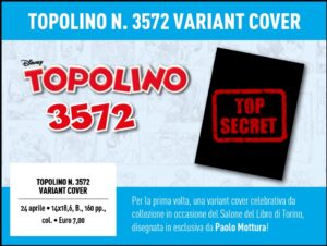 Topolino 3572 – Variant Salone del Libro 2024 – Panini Comics – Italiano pre