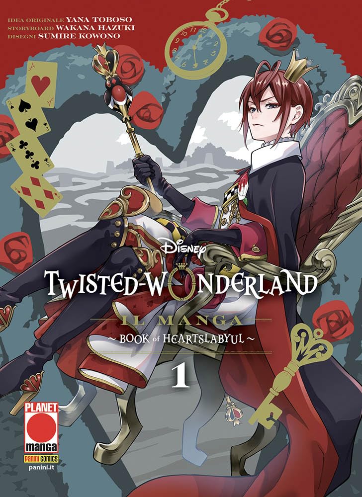 Immagine di Twisted-Wonderland – Il Manga: Book of Heartsylabul 1 – Disney Planet 37 – Panini Comics – Italiano