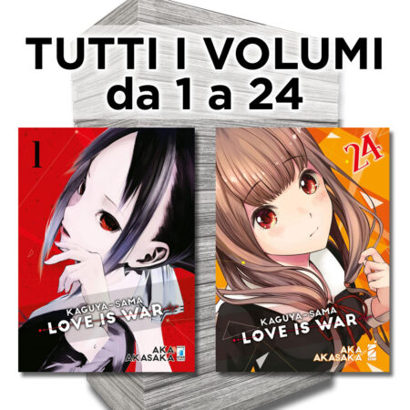 Kaguya-Sama: Love is War 1/24 - Serie Completa - Edizioni Star Comics - Italiano