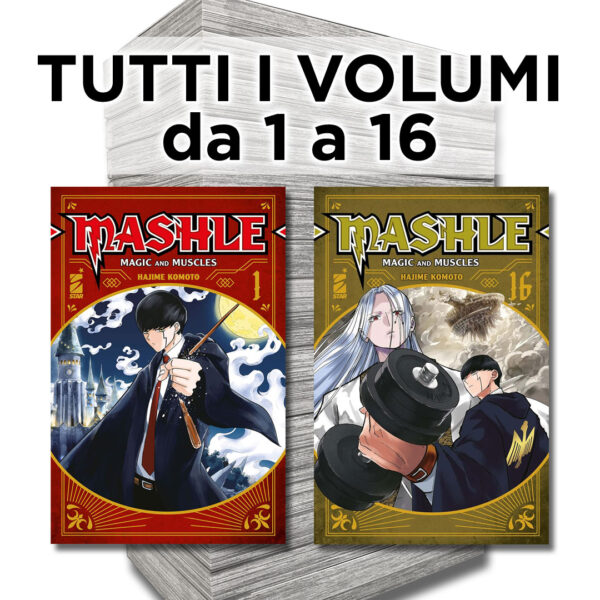 Mashle 1/16 - Serie Completa - Edizioni Star Comics - Italiano