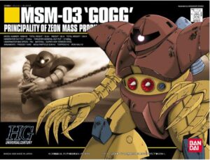 Bandai Model Kit Gunpla – Hguc MSM-03 Gogg – High Grade Gundam 1/144 news
