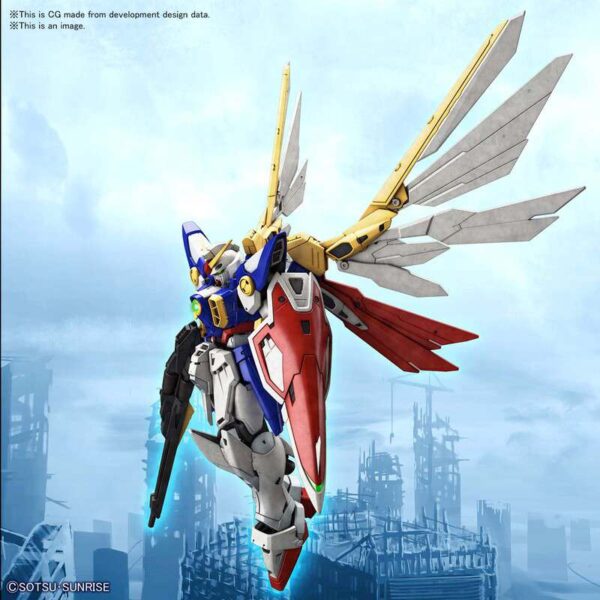Bandai Model Kit Gunpla - Rg Gundam Wing - Mobile Suit XXXG-01 W 1/144