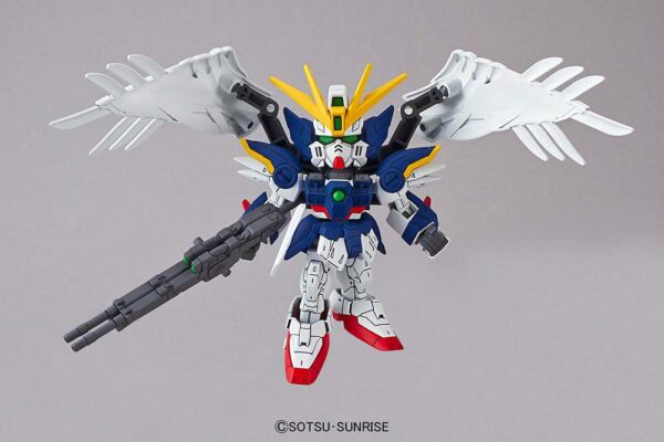Bandai Model Kit Gunpla - Wing Gundam Zero Ew - Sd Gundam Ex Standard 004 - XXXG-00W0
