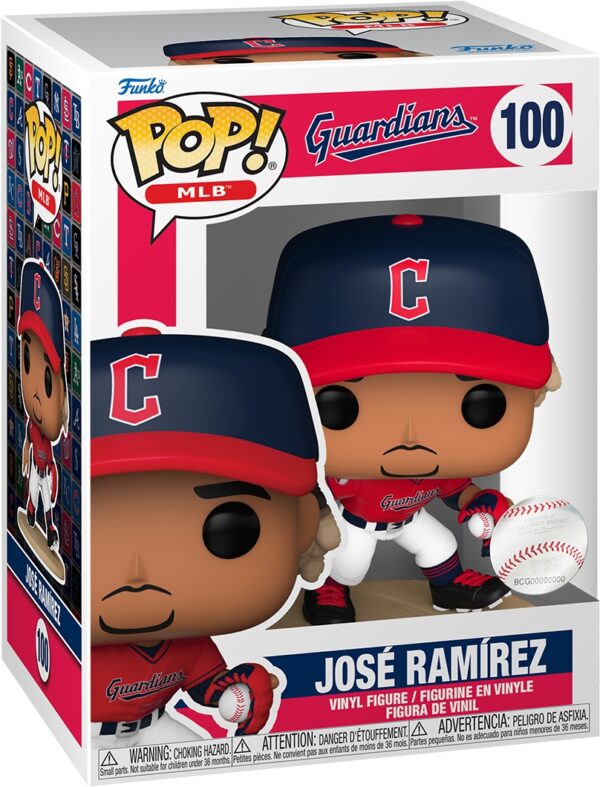 Baseball - Mlb - Guardians - Jose Ramirez - Funko POP! #100 - Mlb