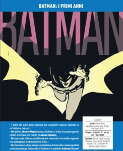 Batman – I Primi Anni – DC Deluxe – Panini Comics – Italiano news