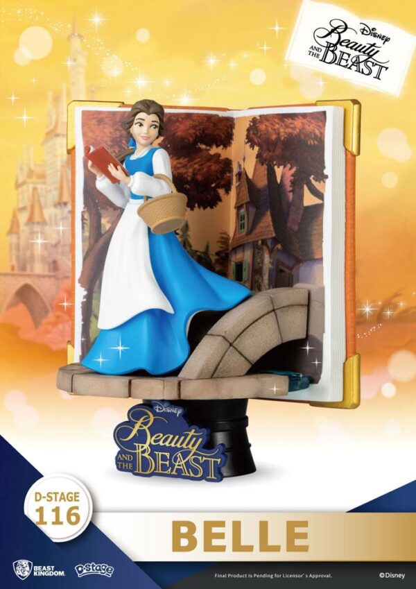 Disney Book Series D-Stage PVC Diorama Belle