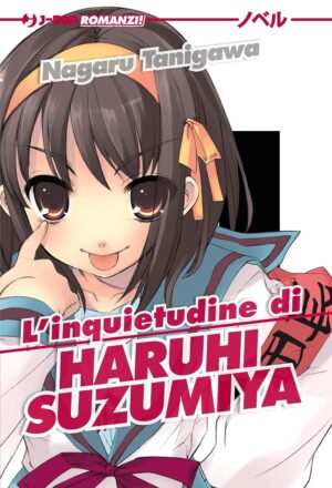 L'Inquietudine di Haruhi Suzumiya Novel Romanzo - Jpop - Italiano