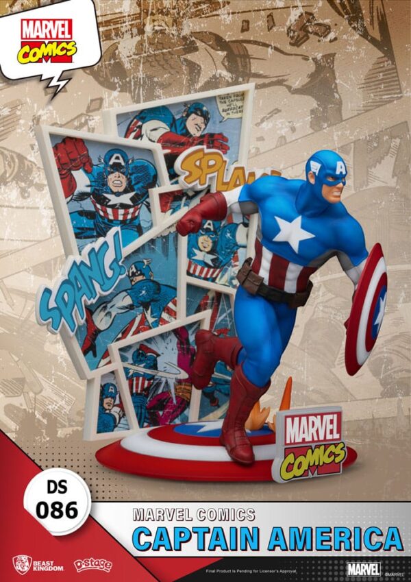 Marvel Comics D-Stage PVC Diorama Captain America