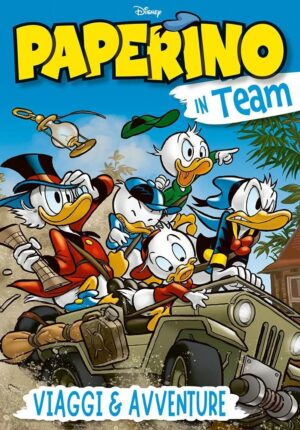 Paperino in Team - Viaggi e Avventure - Disney Team 108 - Panini Comics - Italiano