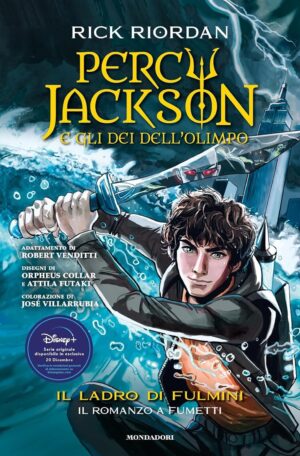 Percy Jackson e gli Dei dell'Olimpo - Il Ladro di Fulmini: Il Romanzo a Fumetti - Mondadori - Italiano