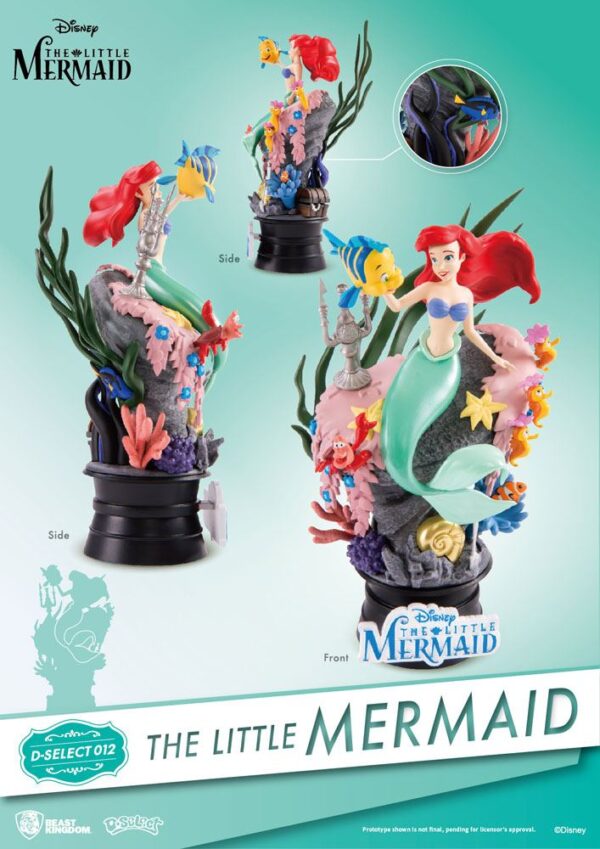 The Little Mermaid D-Select PVC Diorama