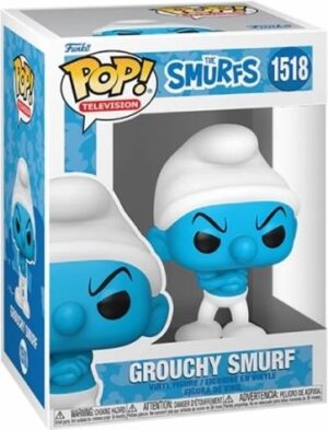 The Smurfs - Grouchy Smurf - Funko POP! #1518 - Television