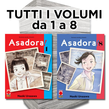 Asadora! 1/8 - Ristampa - Serie Completa - Panini Comics - Italiano
