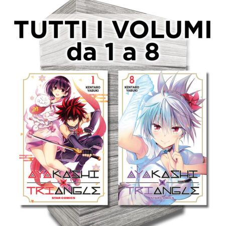 Ayakashi Triangle 1/8 - Serie Completa - Edizioni Star Comics - Italiano