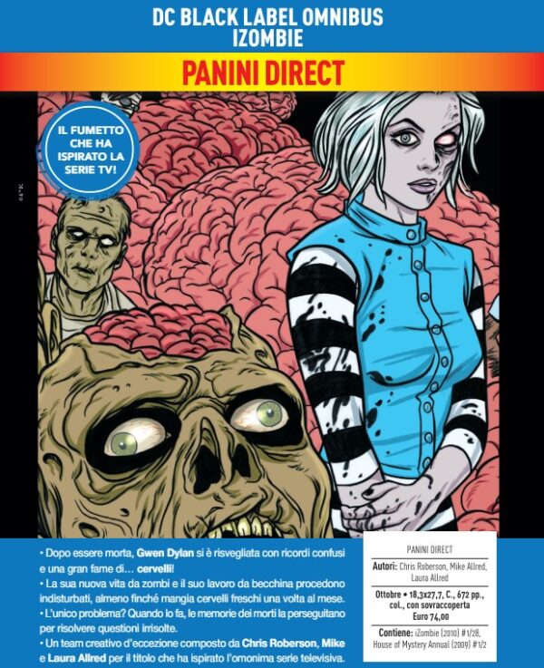 iZombie - DC Black Label Omnibus - Panini Comics - Italiano