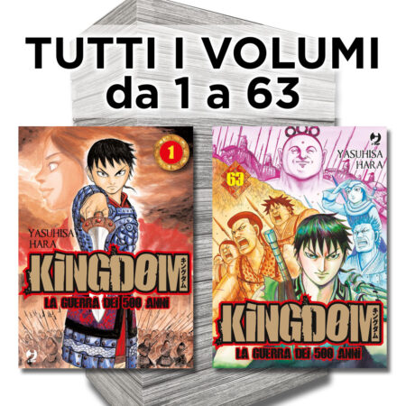 Kingdom - La Guerra dei 500 Anni 1/63 - Serie Completa - Jpop - Italiano
