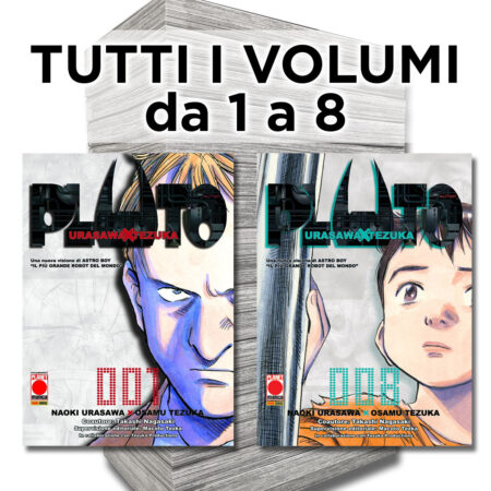 Pluto 1/8 - Ristampa - Serie Completa - Panini Comics - Italiano