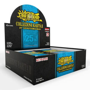 Box 24 Buste – Yu-Gi-Oh! Collezione Rarità 2 – Rarity Collection 2 – 25° Anniversario – 1 Edizione – Italiano - Italiano news
