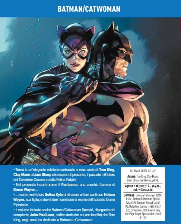 Batman / Catwoman - DC Deluxe - Panini Comics - Italiano
