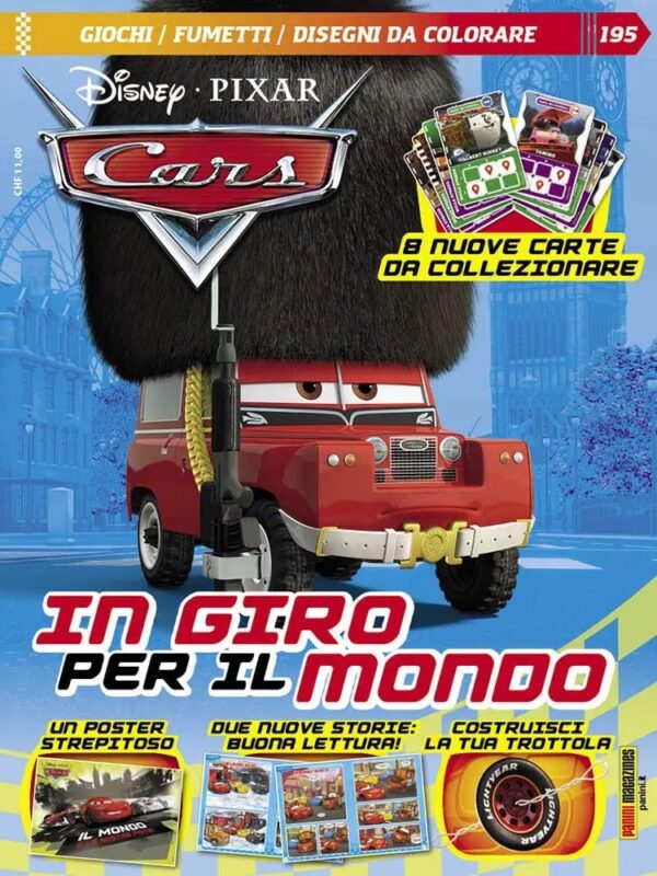Cars Magazine 195 - Pixar Fun 195 - Panini Comics - Italiano