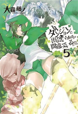 Danmachi Novel - Romanzo 5 - Is It Wrong to Pick Up a Girl in a Dungeon? - Jpop - Italiano