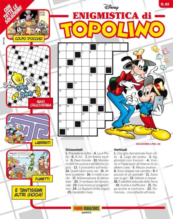 Enigmistica di Topolino 62 - Panini Comics - Italiano