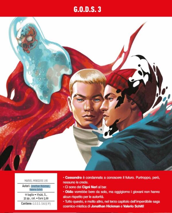 G.O.D.S. 3 - Marvel Miniserie 278 - Panini Comics - Italiano
