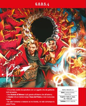 G.O.D.S. 4 - Marvel Miniserie 279 - Panini Comics - Italiano