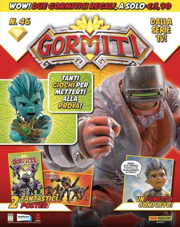 Gormiti Magazine 46 - Panini Comics - Italiano