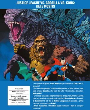 Justice League Vs. Godzilla Vs. Kong - Dei e Mostri - DC Comics Collection - Panini Comics - Italiano