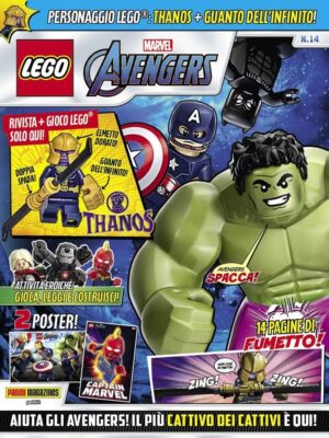 LEGO Avengers Magazine 14 - Panini Comics - Italiano