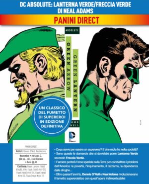 Lanterna Verde / Freccia Verde di Neal Adams - DC Absolute - Panini Comics - Italiano