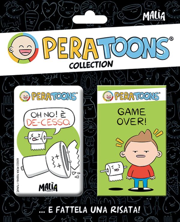 Pera Toons - Game Over! - Con Magnete e 24 pagine tutte da ridere - Pon Pon Edizioni - Italiano