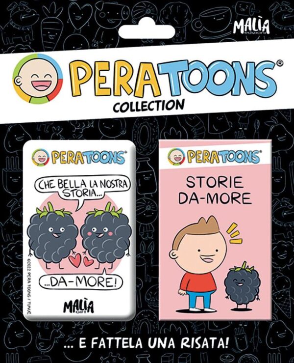 Pera Toons - Storie Da-More - Con Magnete e 24 pagine tutte da ridere - Pon Pon Edizioni - Italiano