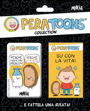 Pera Toons - Su Con La Vita! - Con Magnete e 24 pagine tutte da ridere - Pon Pon Edizioni - Italiano