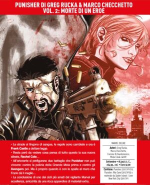 Punisher di Greg Rucka & Marco Checchetto Vol. 2 - Morte di un Eroe - Marvel Deluxe - Panini Comics - Italiano