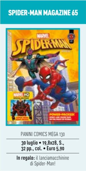 Spider-Man Magazine 65 - Panini Comics Mega 130 - Panini Comics - Italiano