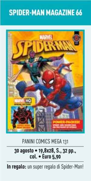 Spider-Man Magazine 66 - Panini Comics Mega 131 - Panini Comics - Italiano