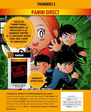 Thunder3 2 - Variant - Panini Comics - Italiano