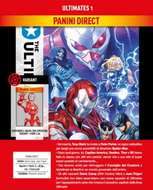 Ultimates 1 - Variant - Panini Comics - Italiano