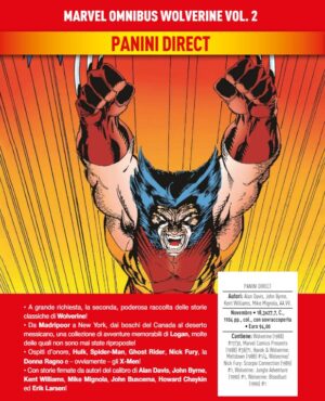 Wolverine Vol. 2 - Marvel Omnibus - Panini Comics - Italiano