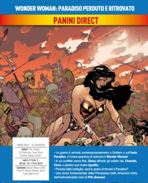 Wonder Woman - Paradiso Perduto e Ritrovato - DC Comics Evergreen - Panini Comics - Italiano