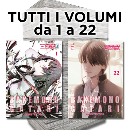 Bakemonogatari Monster Tale 1/22 - Serie Completa - Edizioni Star Comics - Italiano