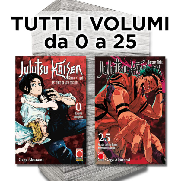 Jujutsu Kaisen - Sorcery Fight 0/25 - Ristampa - Serie Completa - Panini Comics - Italiano