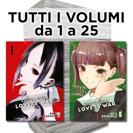 Kaguya-Sama: Love is War 1/25 - Serie Completa - Edizioni Star Comics - Italiano