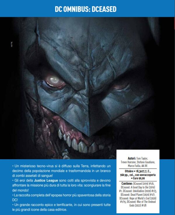 DCeased - DC Omnibus - Panini Comics - Italiano